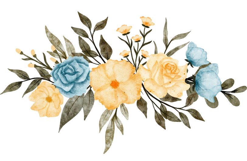 Watercolor Flower Bouquet